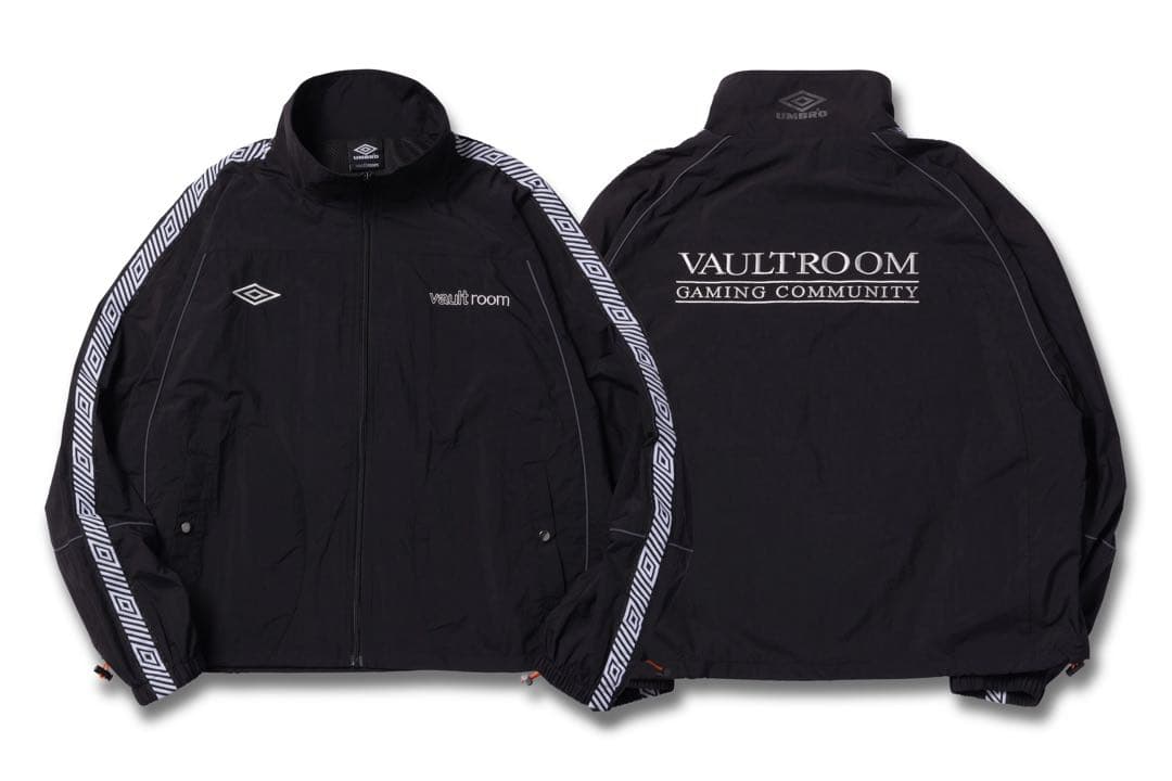 Umbro vaultroomブラック ナイロンジャケットセットアップ - メルカリ