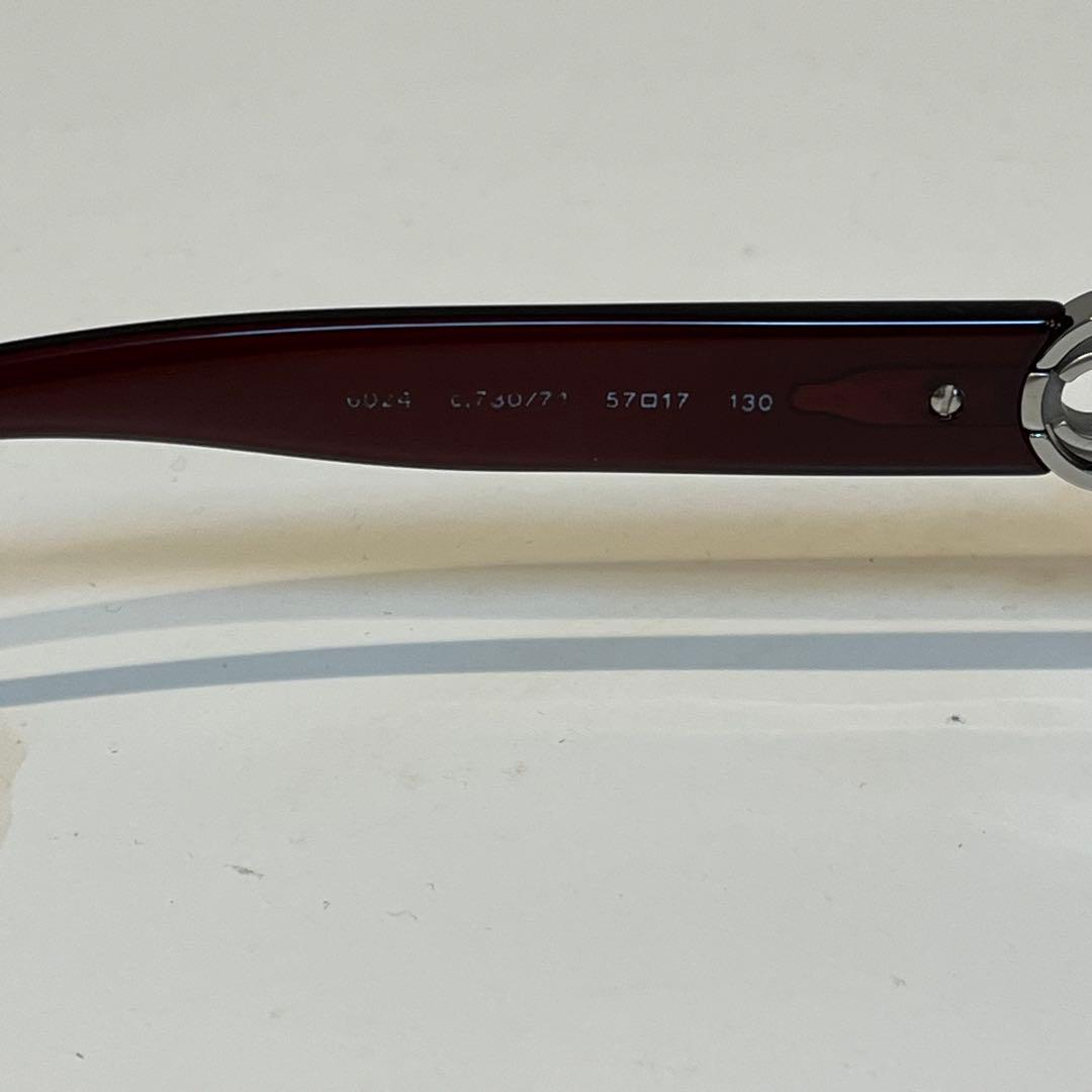 希少カラー✨️ CHANELサングラス 6024 サイドココ ボルドー - メルカリ