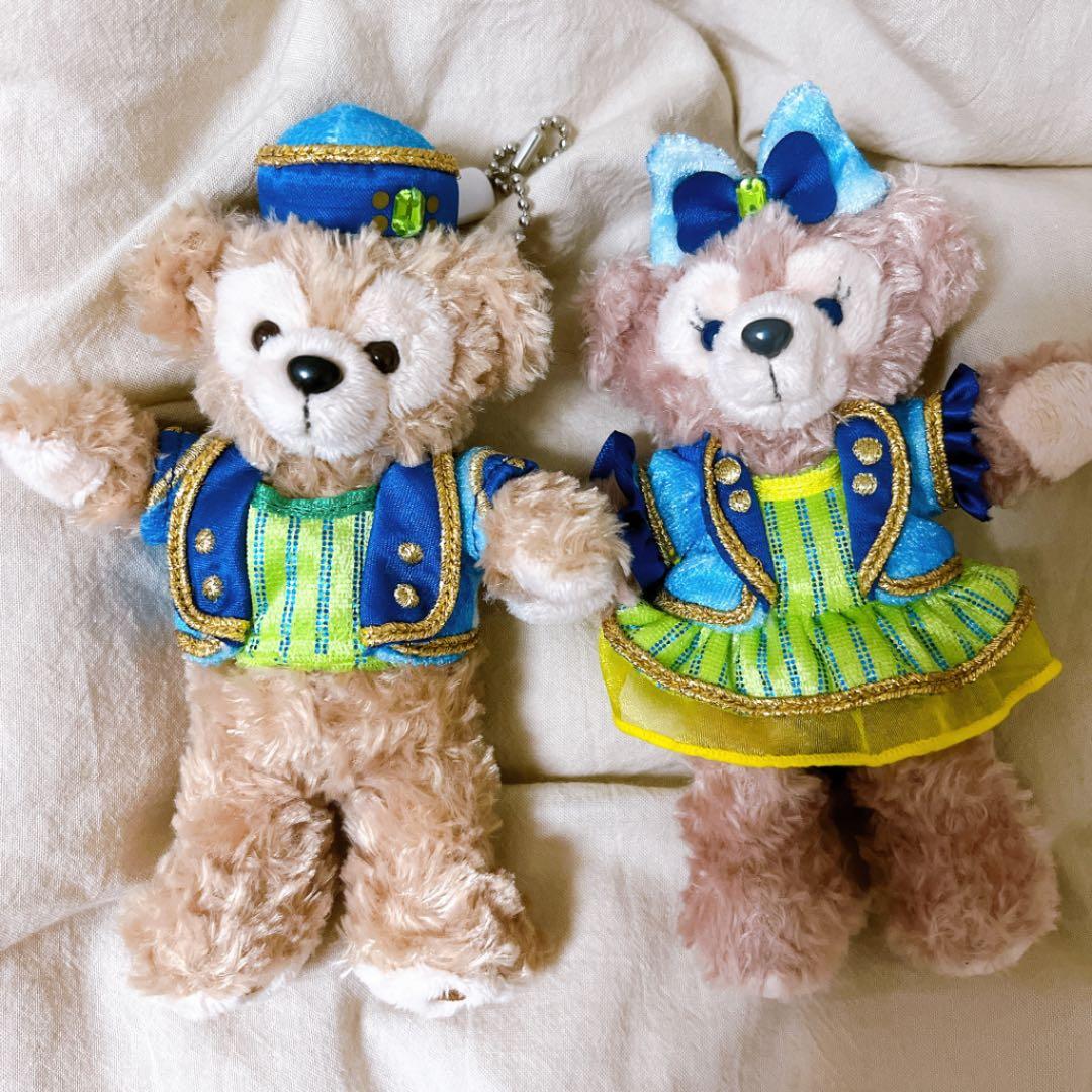 ダッフィー シェリーメイ ぬいぐるみバッジ【東京ディズニーシー15周年