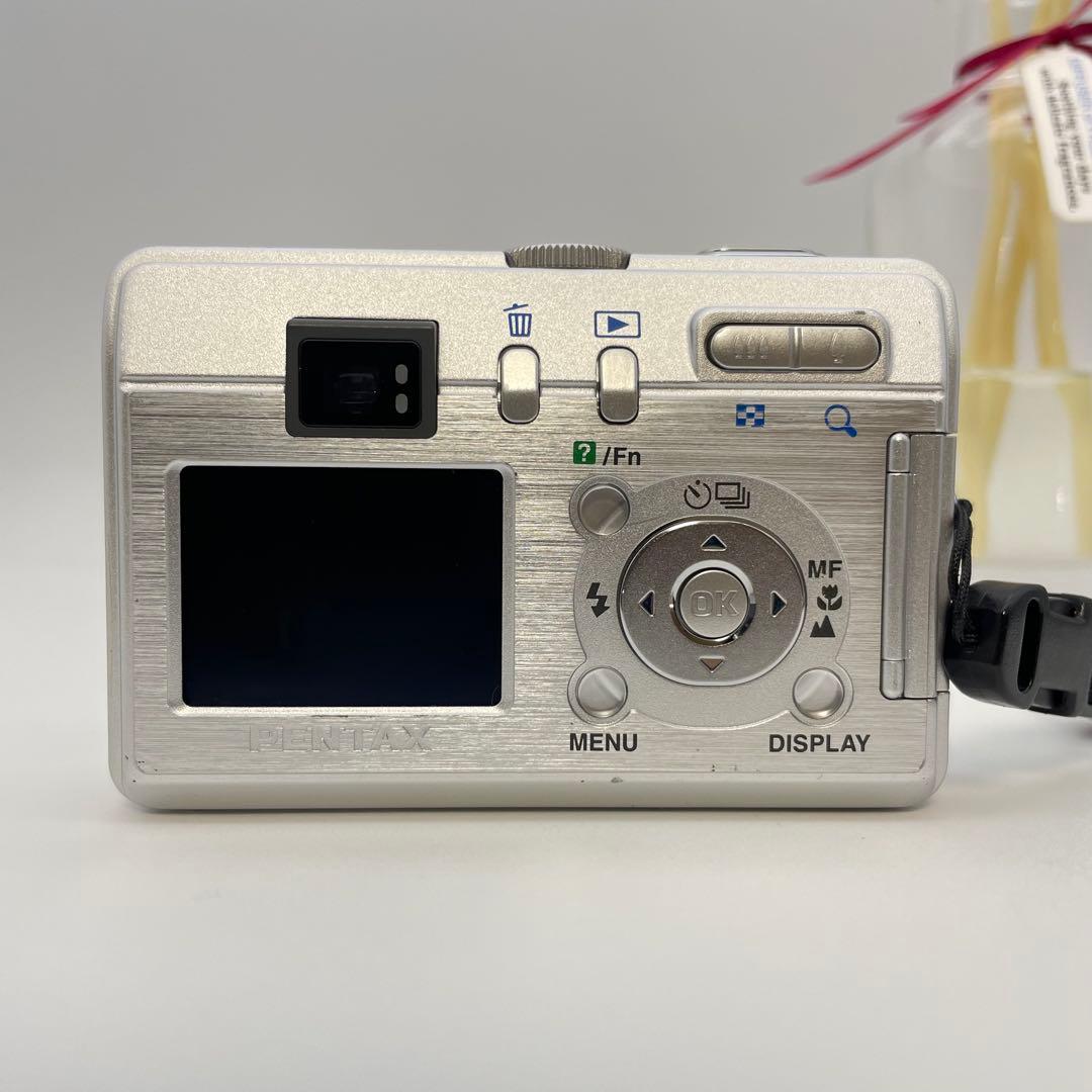 動作確認済✨PENTAX Optio S40✨スマホ転送OK 単三電池 可愛い