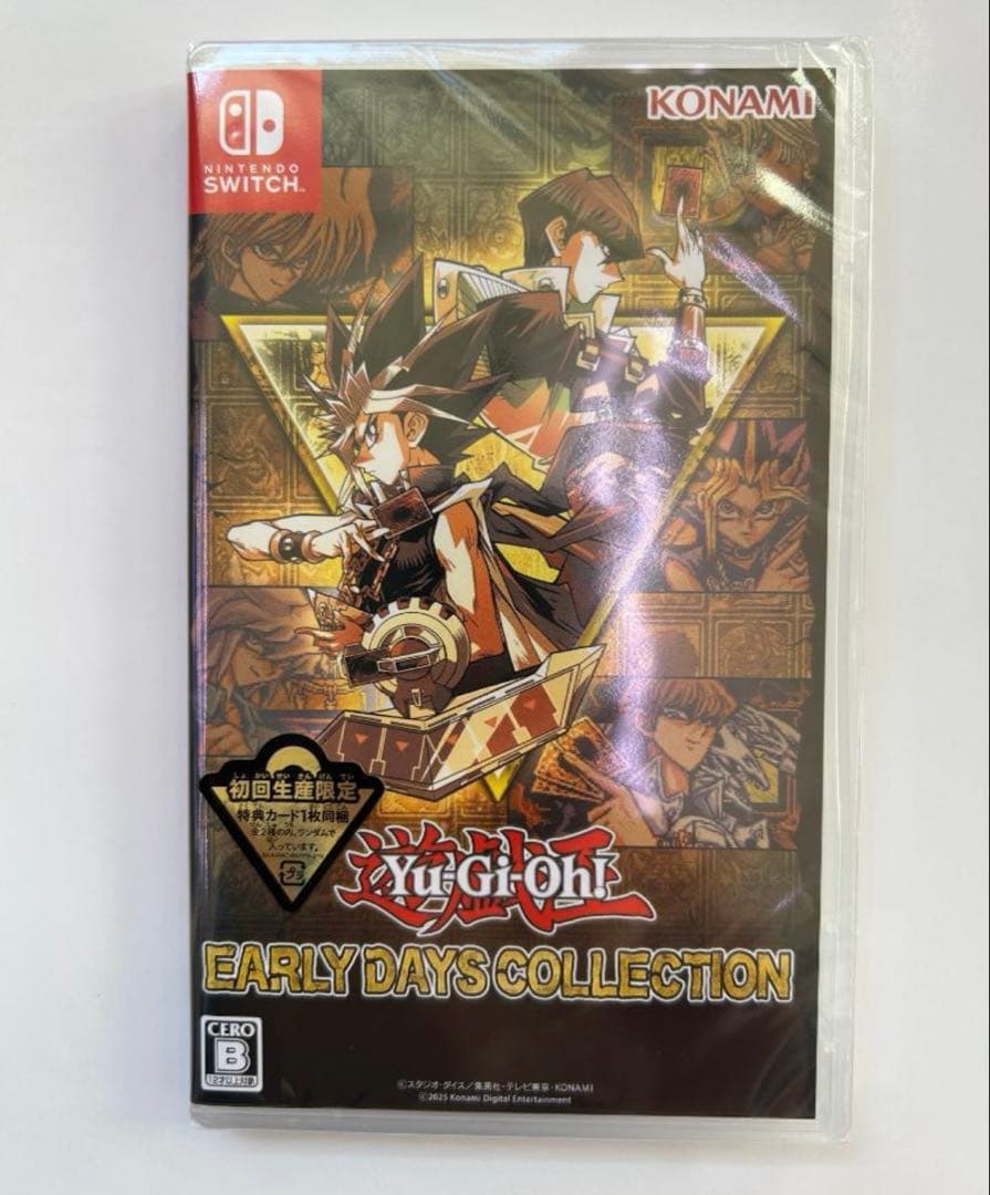 新品未開封 Switch 遊戯王 アーリーデイズコレクション プロモカード