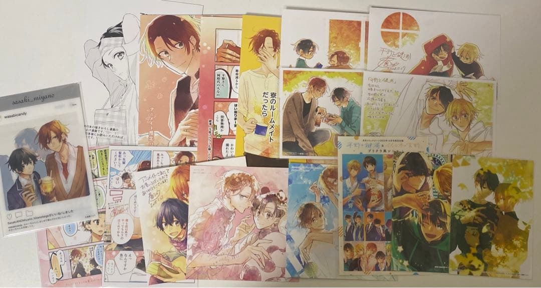 佐々木と宮野 平野と鍵浦 特典まとめ売り - メルカリ