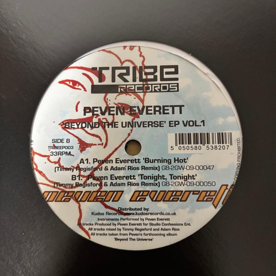 PEVEN EVERETT - BURNING HOT レコード Peven Everett – Burning Hot – Vinyl (12