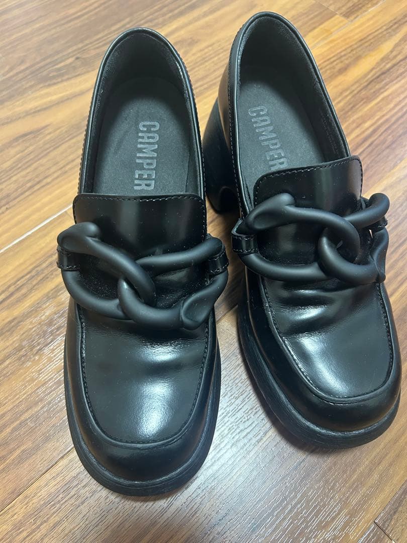 camper カンペール　THELMA Ⅱ ローファー　革靴　25cm CAMPER（カンペール） Thelma 2 ローファー プラットフォーム