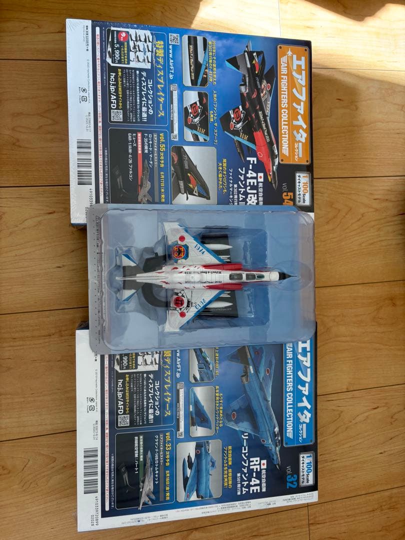 エアファイターコレクション F4 ファントム 3機セット 百里基地