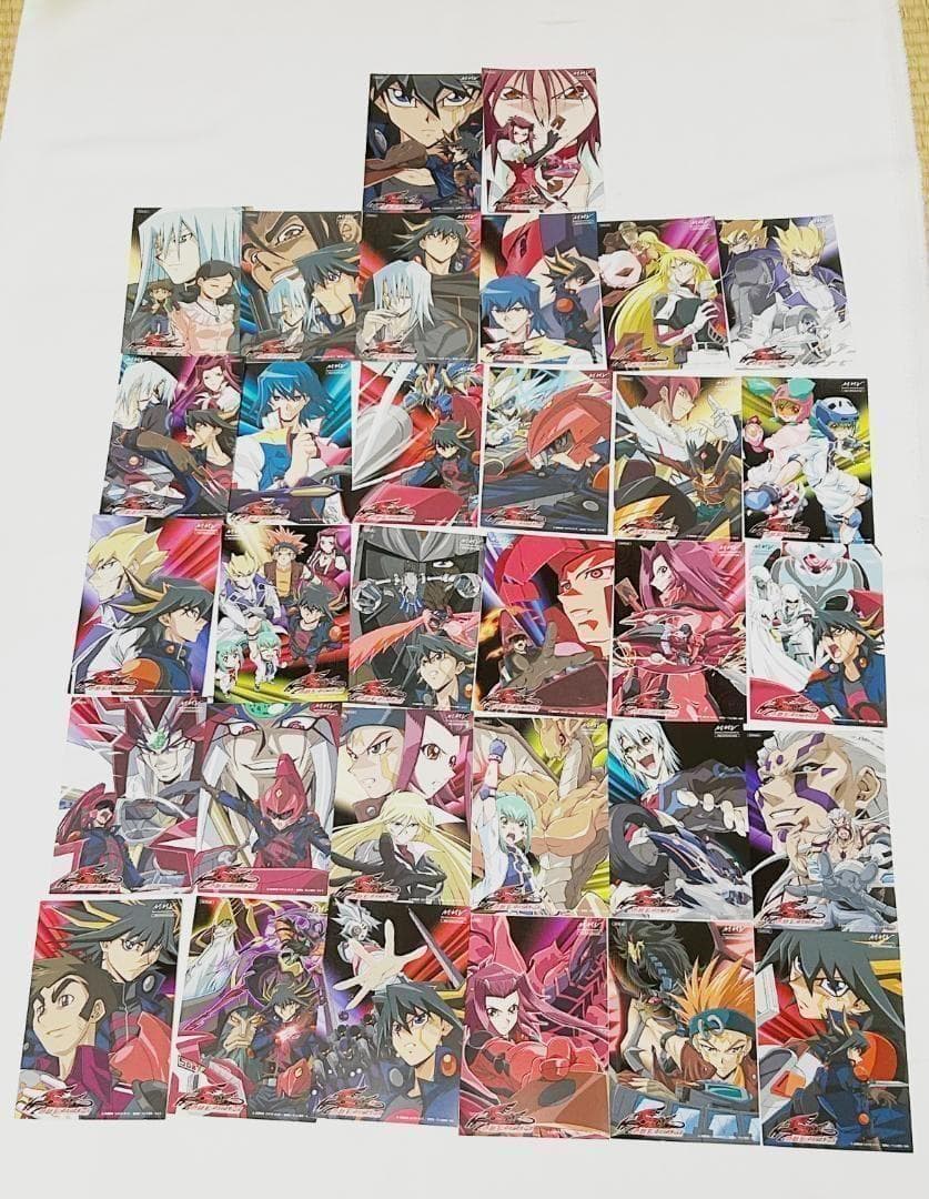 遊☆戯☆王5D’s　DVDシリーズ　ポストカード32枚 遊☆戯☆王5D's DVDシリーズ ポストカード32枚