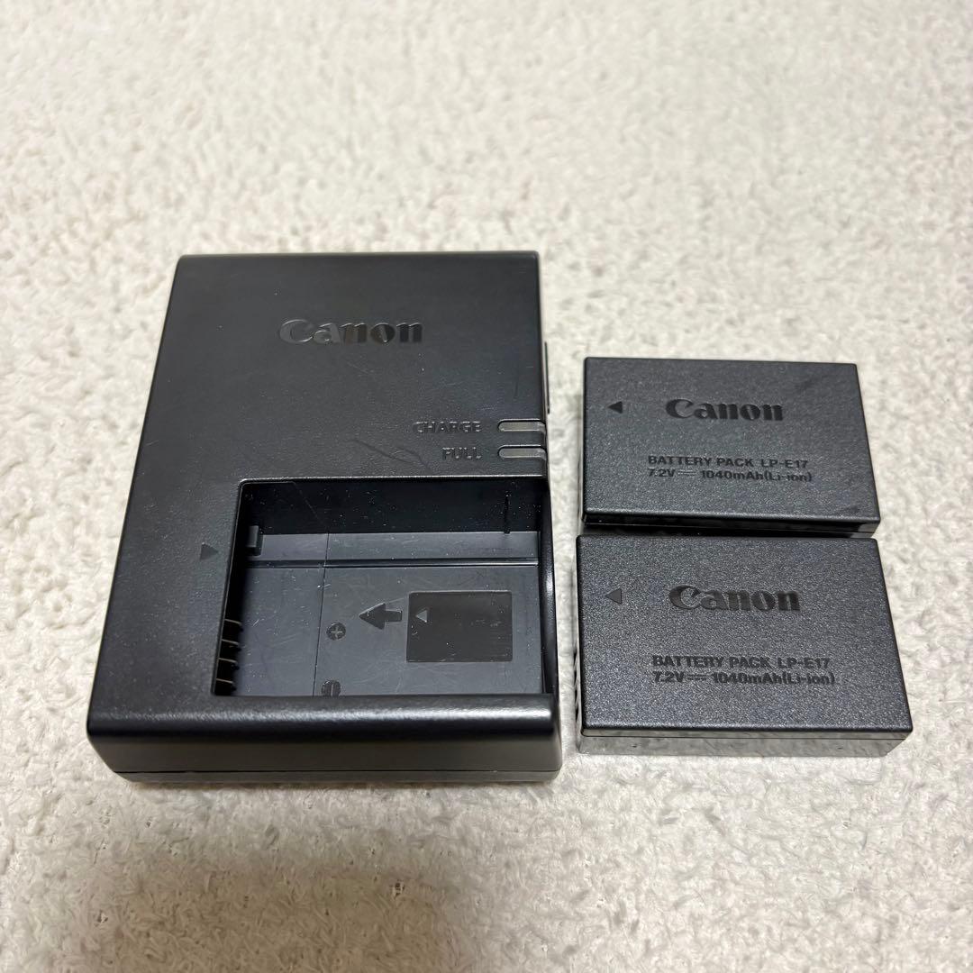 《中古》Canon EOS M3 ダブルレンズキット＋別売りレンズ付属品付き