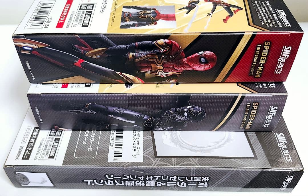 S.H.Figuarts　スパイダーマン　No Way 　３点セット