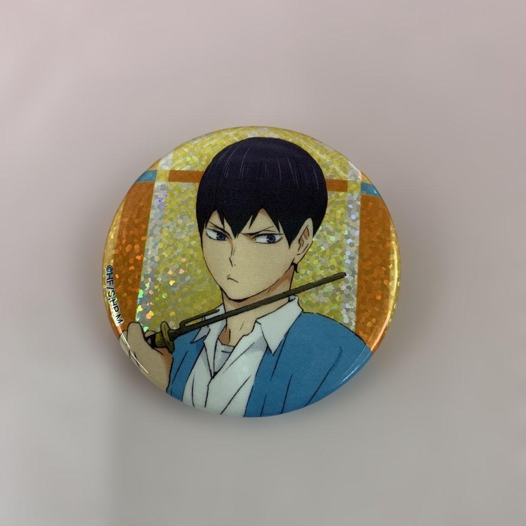 影山飛雄 ホログラム 東映太秦映画村×嵐電 缶バッジ 映画村ver - メルカリ