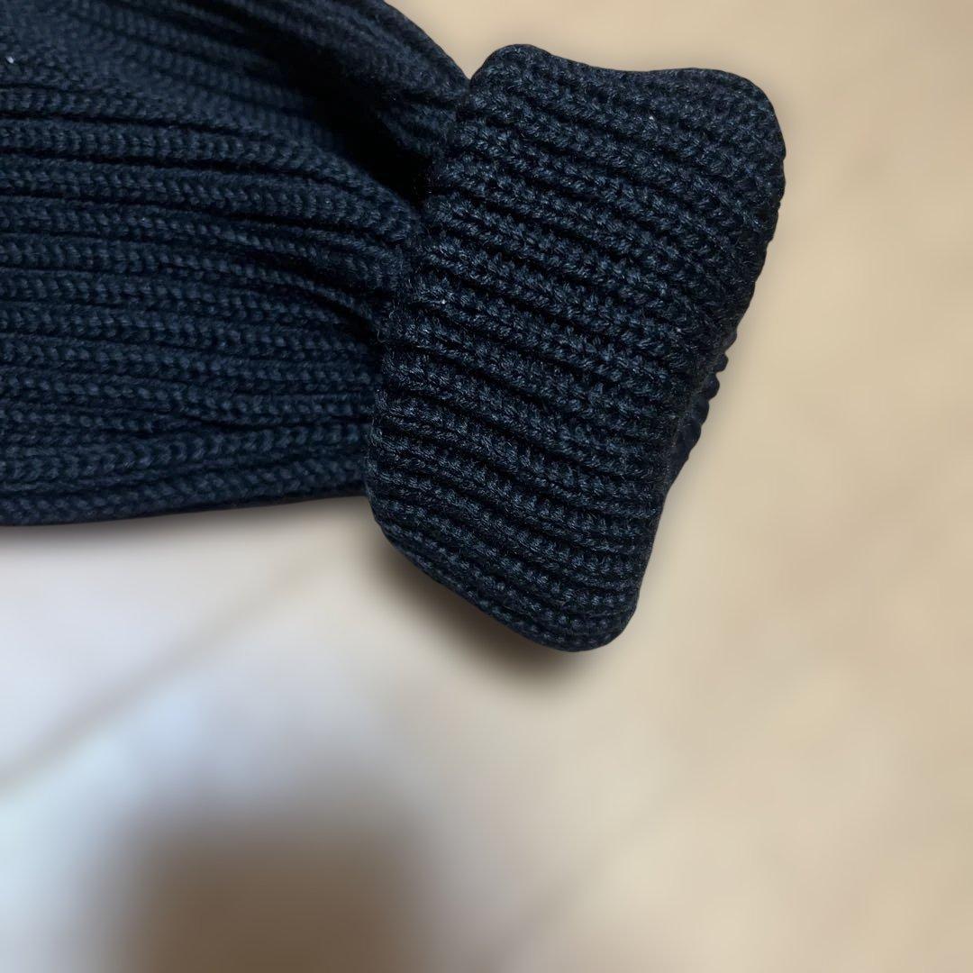 ほぼ新品 マルタン マルジェラ ⑭ドライバーズニット M 黒 スタッフ