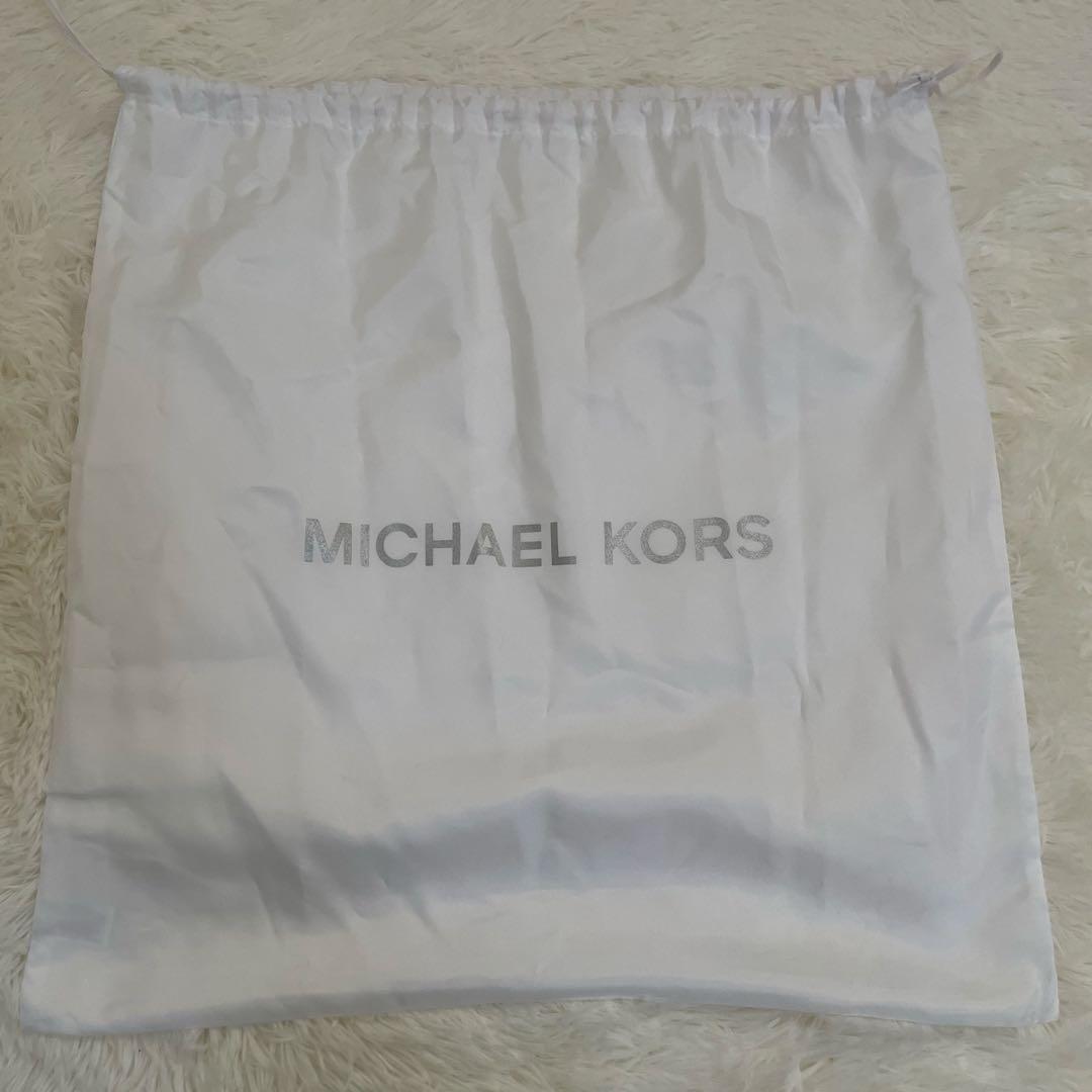 新品未使用 マイケルコース2wayショルダーバッグ レザー ブラック 小泉今日子