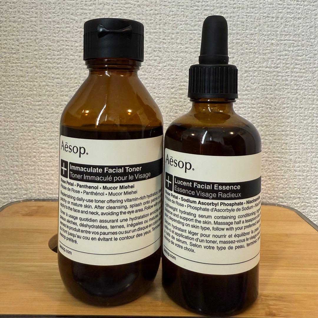 Aesop イマキュレイトフェイシャルトナー＆ルーセントフェイシャルエッセンス 楽天市場】○ポイント10倍＆割引クーポン○AESOP イソップ