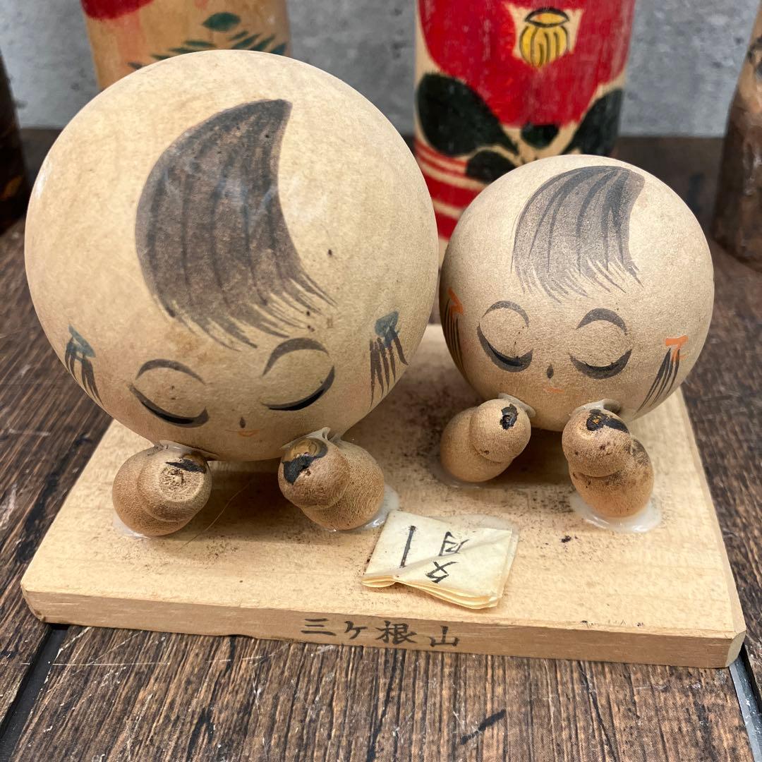 昭和レトロ 伝統工芸品 民芸品 郷土玩具 こけし 小芥子 木製 日本人形