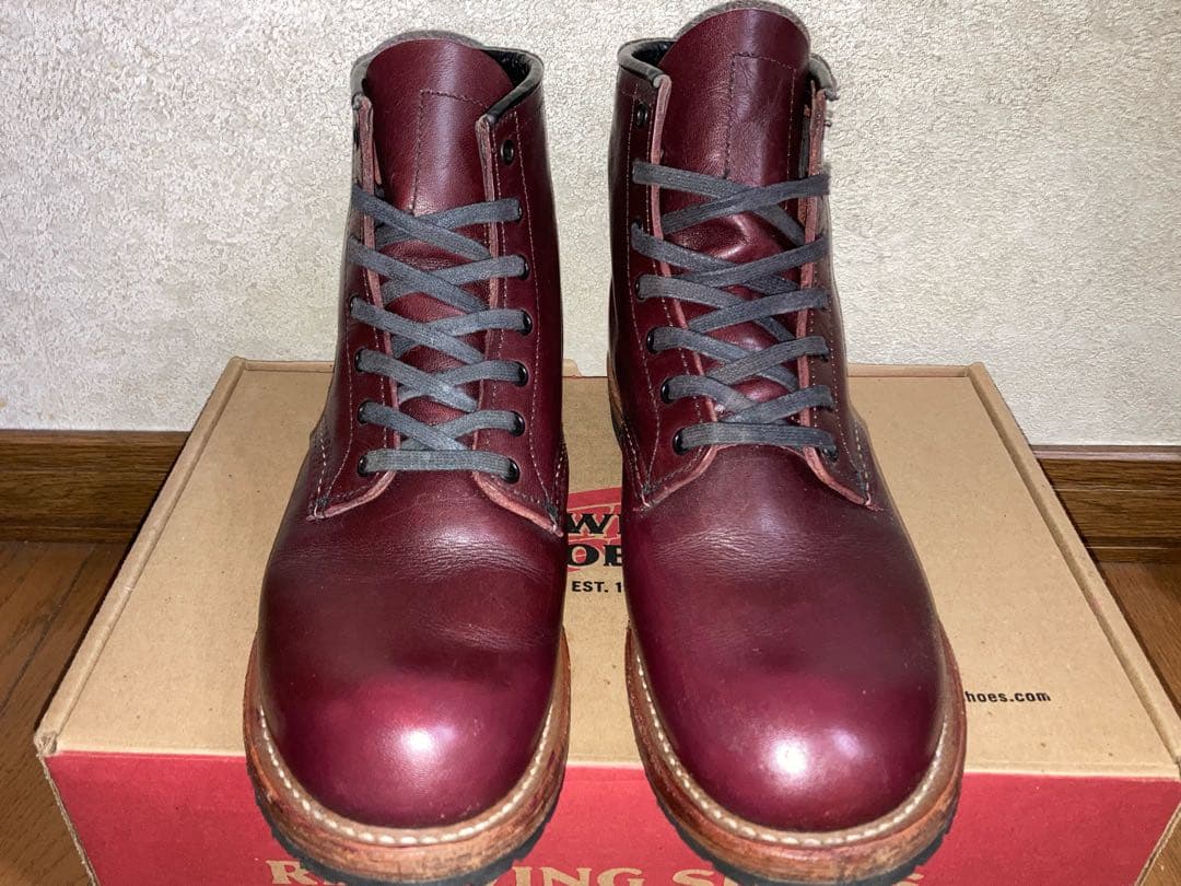 RED WING 9411 7.5 ベックマン ブラックチェリー 9011 7.5D 良品 20年】レッドウィング 9411 ベックマン ブラックチェリー