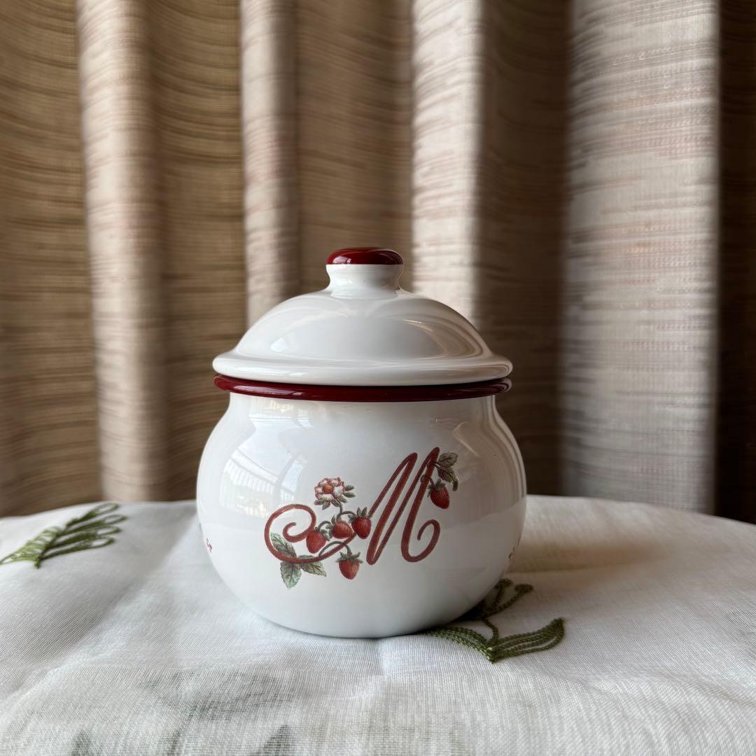 マニー Many ホーロー キャニスター - メルカリ