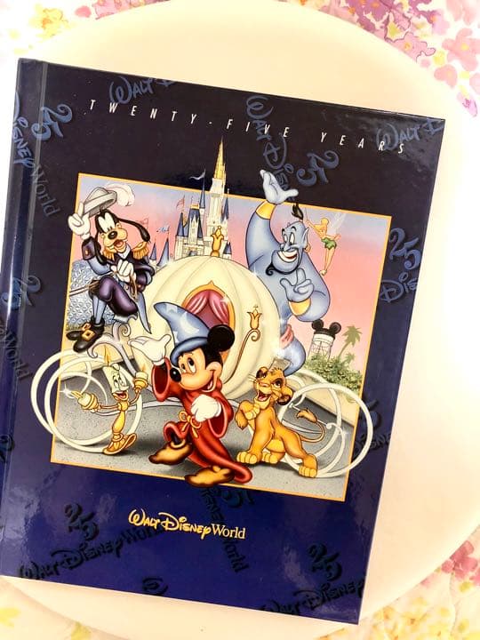 洋書 ウォルトディズニー ワールドリゾート 25周年 写真集 本 アンティーク 洋書 ウォルトディズニー ワールドリゾート 25周年 写真集 本