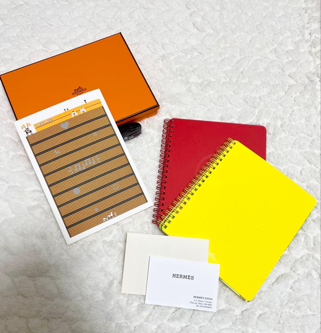 【新品未使用】HERMES エルメス 東京限定ノート (おまけ付き) HERMES - 【新品・ギフト仕様】 エルメス ノートブック ピクト
