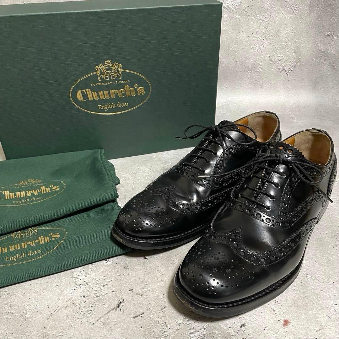 チャーチ　church's　革靴　レザードレスシューズ　バーウッド　黒　36.5 楽天市場】Churchs チャーチ レザーシューズ BURWOOD MET バーウッド