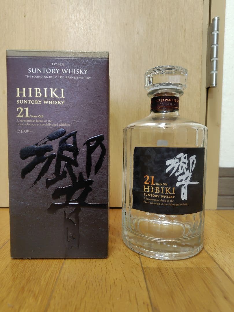【空瓶】サントリー ウイスキー 響21年 サントリー 響21年/空瓶 サントリーウイスキー響21年空瓶