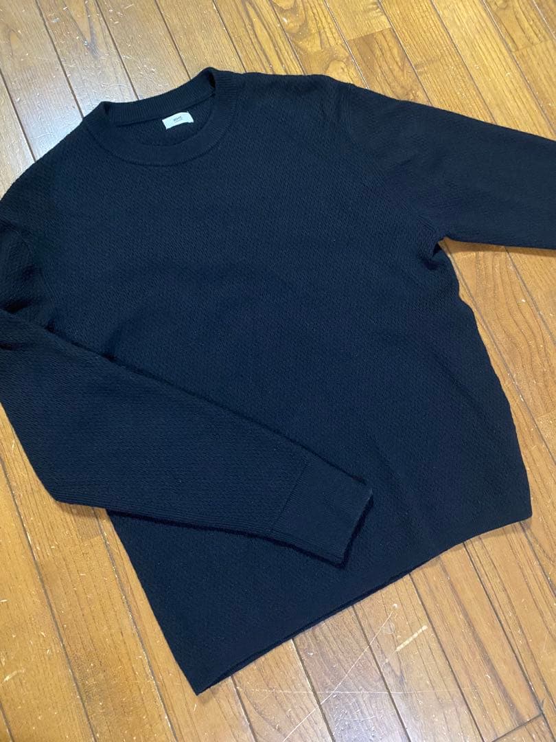 試着のみ クリーニング済みRHC ニットセーター ブラック L 近年モデル