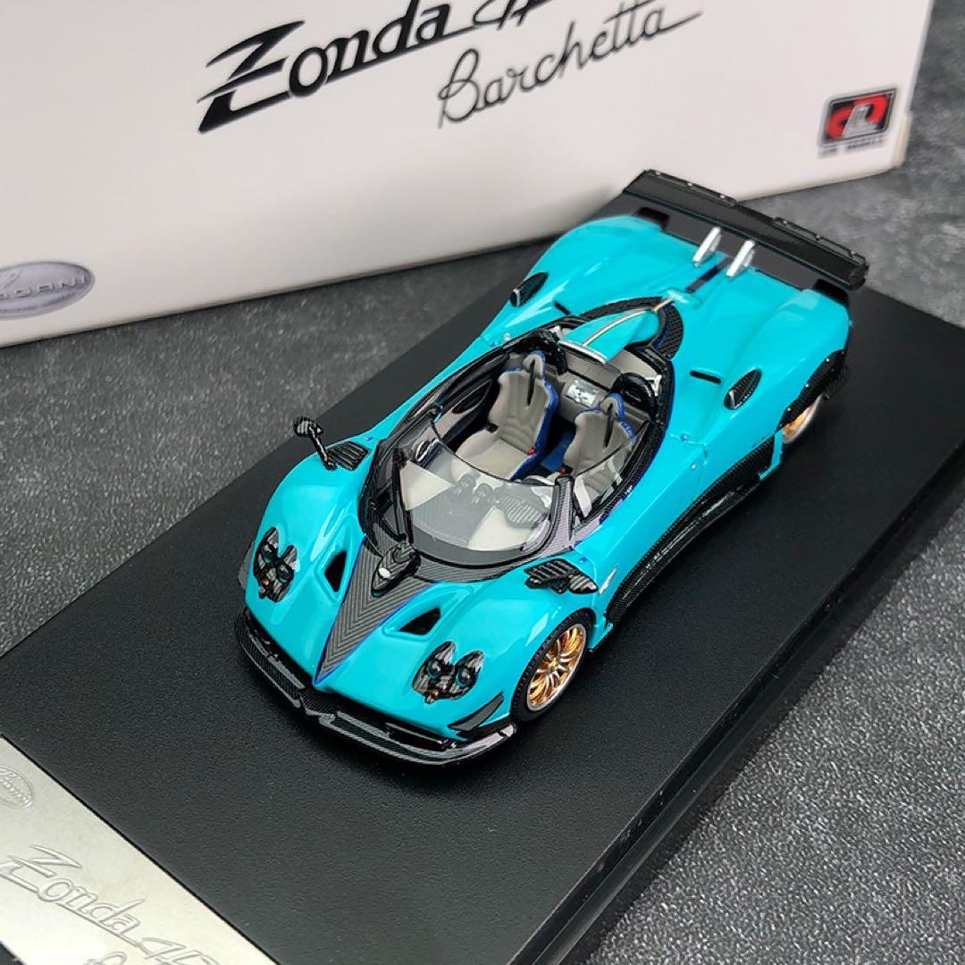 LCD 1/64 パガーニ ゾンダ HP バルケッタ ライトブルー - メルカリ