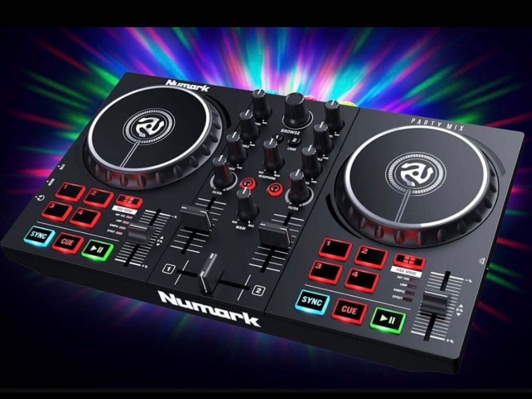 Numark DJコントローラー 箱付き 超美品 Numark MIXTRACK QUAD DJコントローラー 箱付 - メルカリ