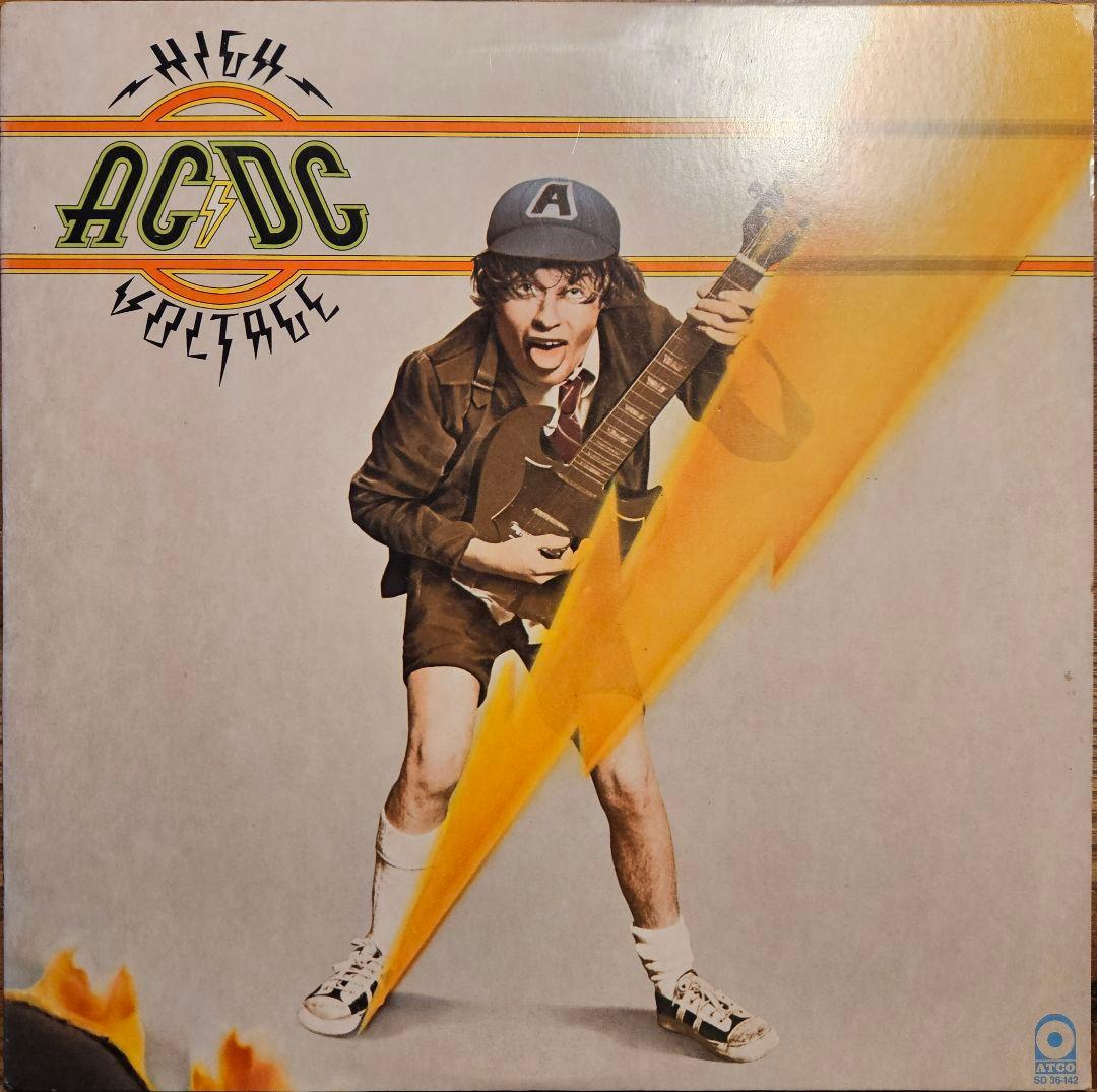 AC/DC High Voltage US盤 Monarchプレス AC/DC High Voltage 1977 US Monarch Pressing LP ATCO Records T.N.T.