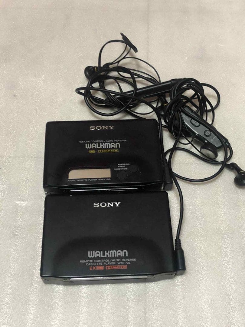 SONY WALKMANソニー ウォークマン カセットプレーヤージャンク品2個 SONY カセットウォークマン WM-FX822 ジャンク品｜Yahoo!フリマ（旧