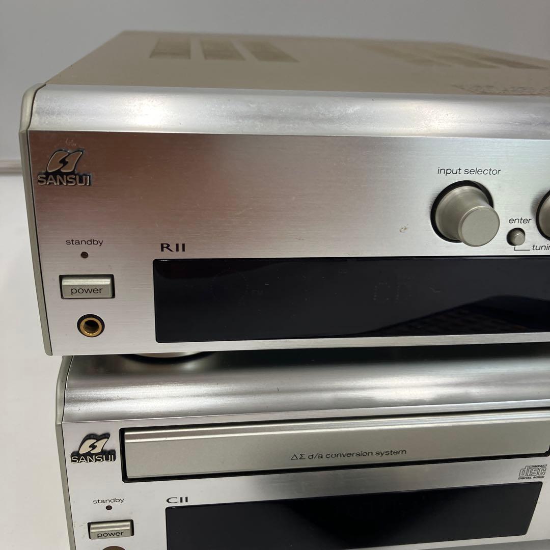 Sansui サンスイ R11 C11 オーディオ機器セット - メルカリ