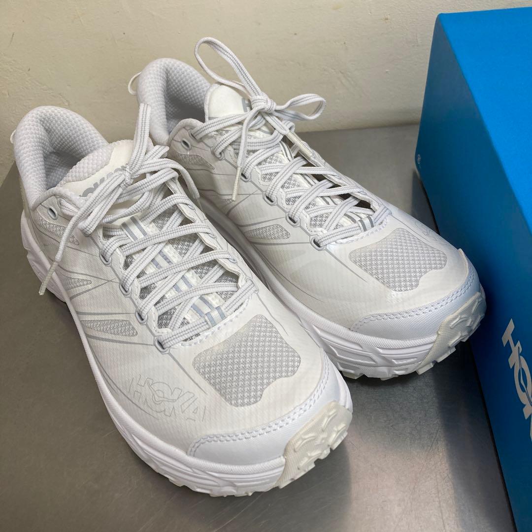 ホカ マファテスピード2 ホワイト 26.5 moimoi ホカ HOKA マファテ スピード 2（MAFATE SPEED 2） （WHITE/SILVER
