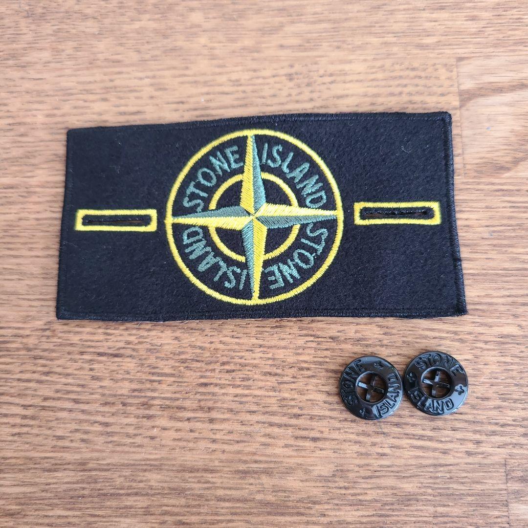 STONE ISLAND ストーンアイランド ワッペン ボタン付き - メルカリ