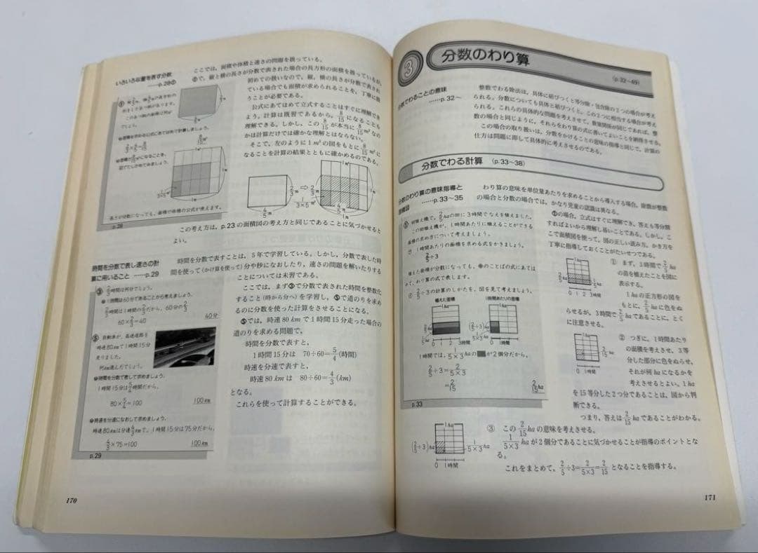 啓林館 算数1年〜6年 教師用指導書 第二部