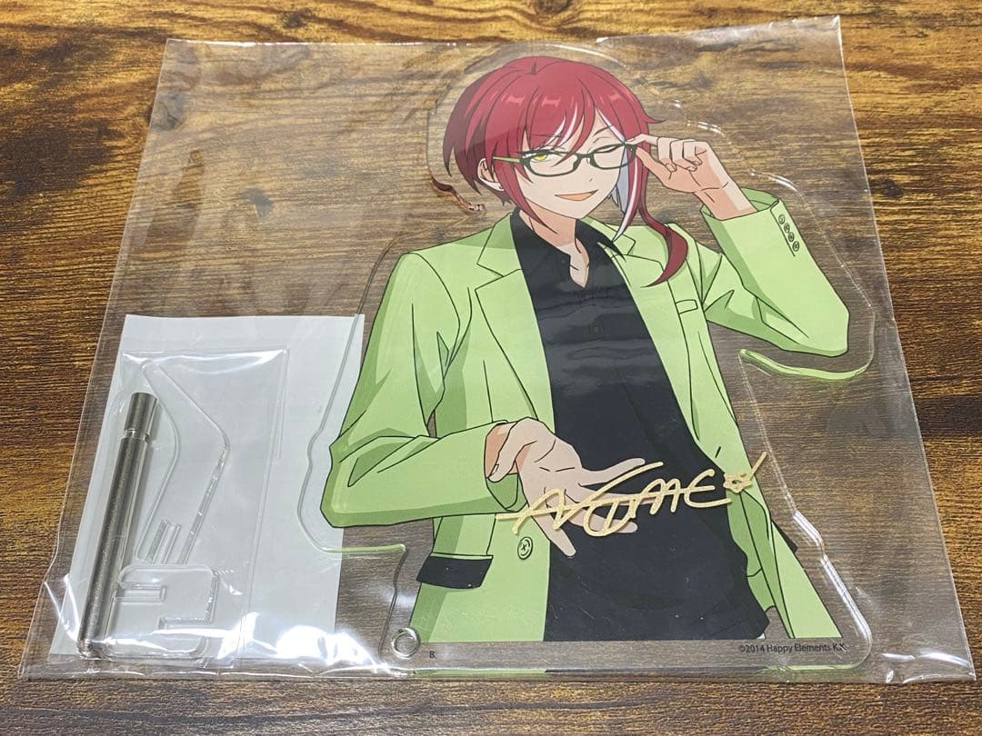 あんスタ　JINSコラボ　メガネ　アクリルスタンド　逆先夏目 あんスタ 逆先夏目 JINS コラボ ポスター｜Yahoo!フリマ（旧PayPayフリマ）