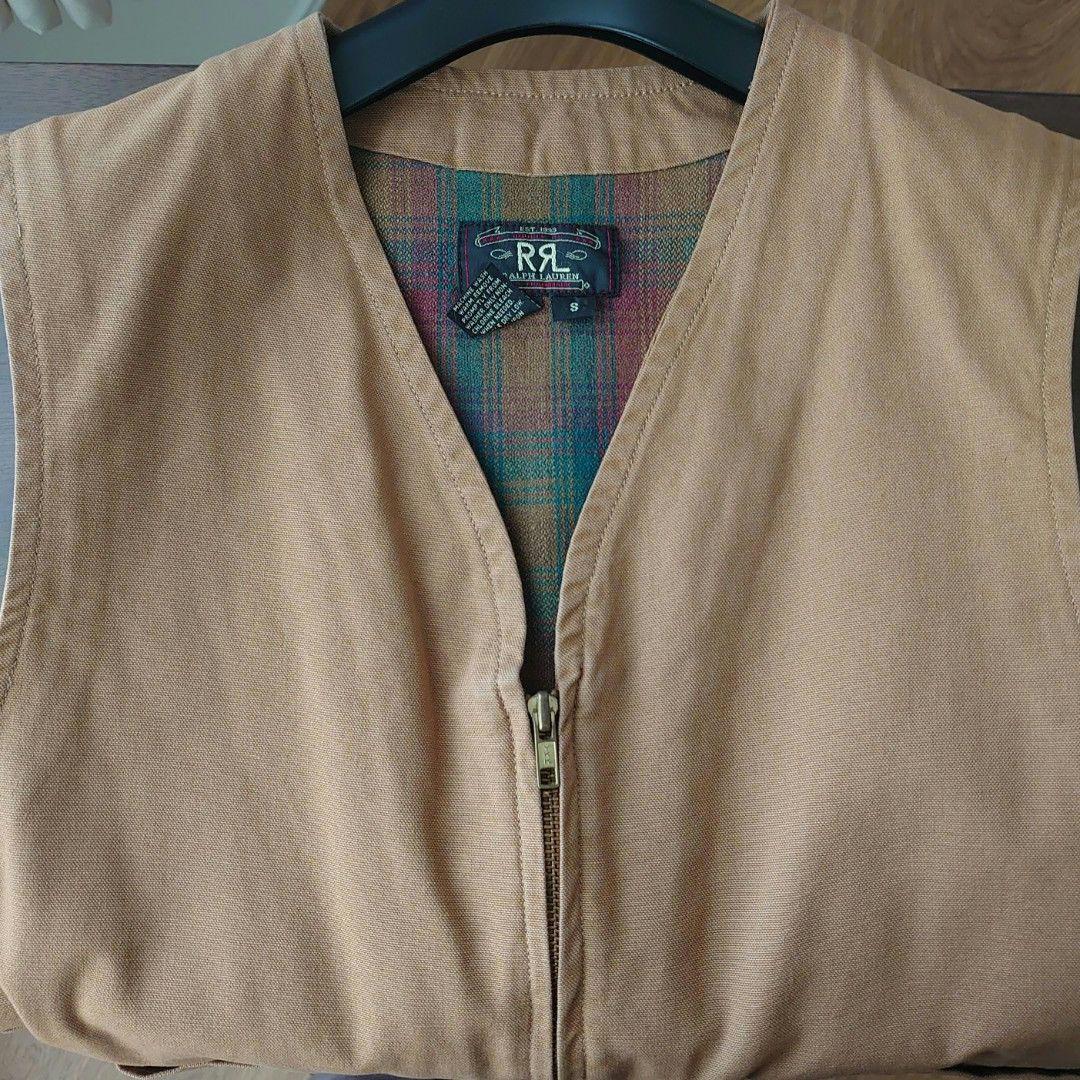 超美品☆RRL（ダブルアールエル） ベスト☆USA SIZE S（JPM）米国製