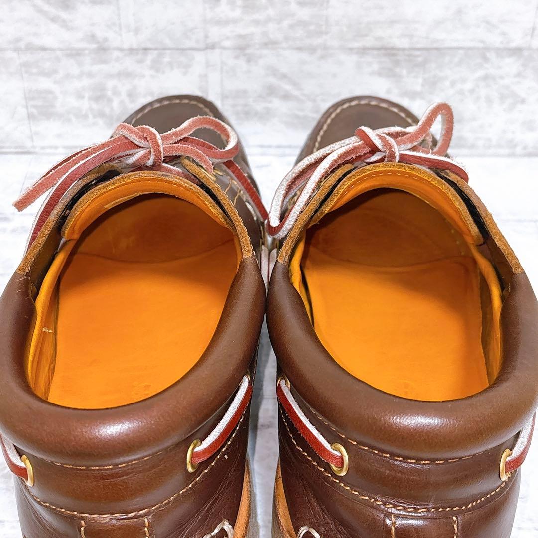 美品✨ティンバーランド 3EYE デッキシューズ 30003 24.5cm 茶