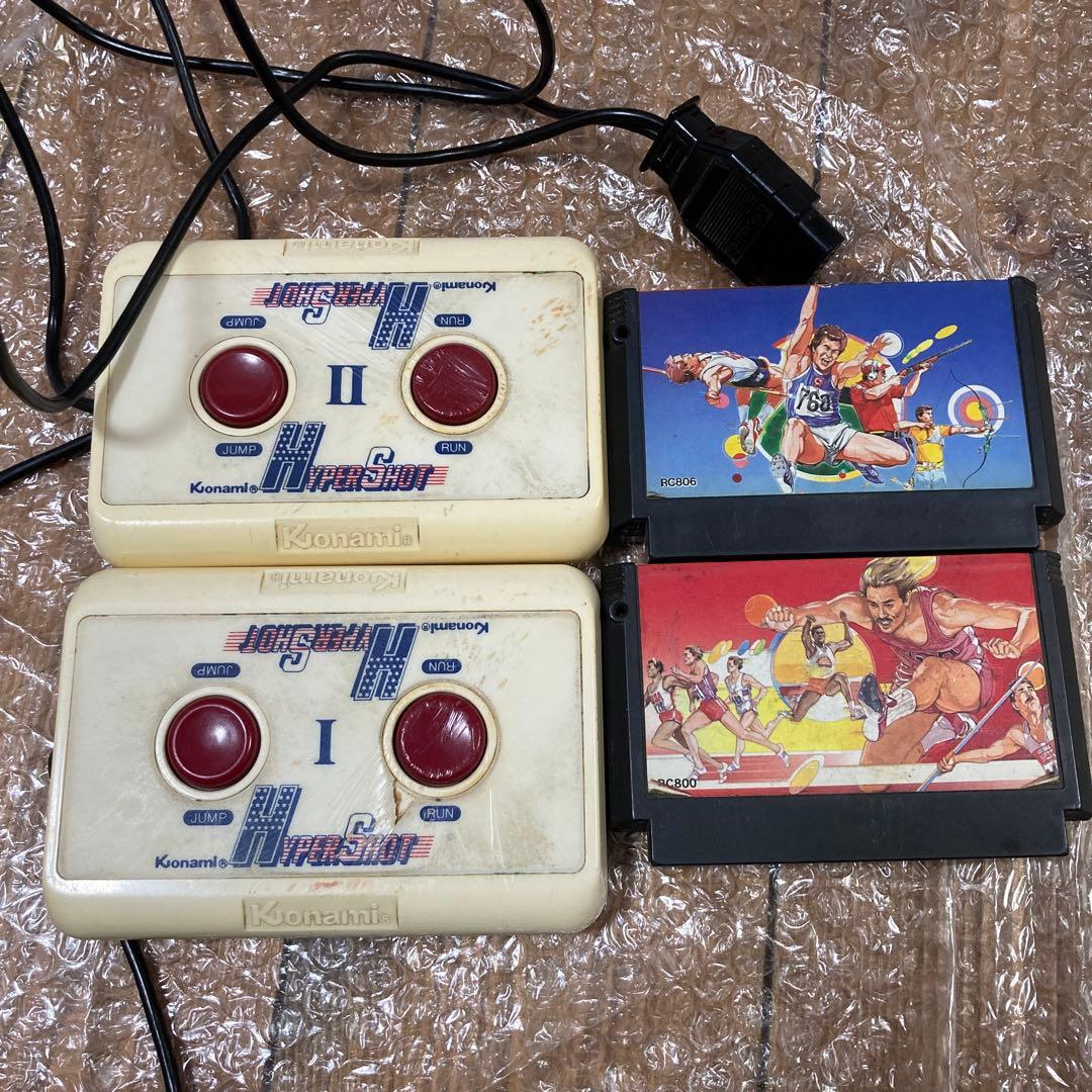 ファミコン ハイパーオリンピック スポーツ ハイパーショット ジャンク