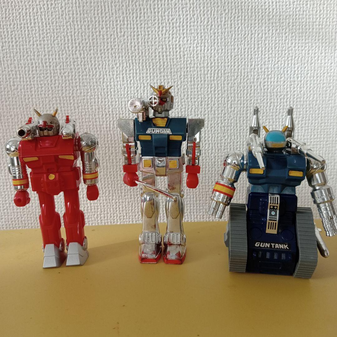 機動戦士ガンダムコンビネーションジュニア4体セット クローバー 当時