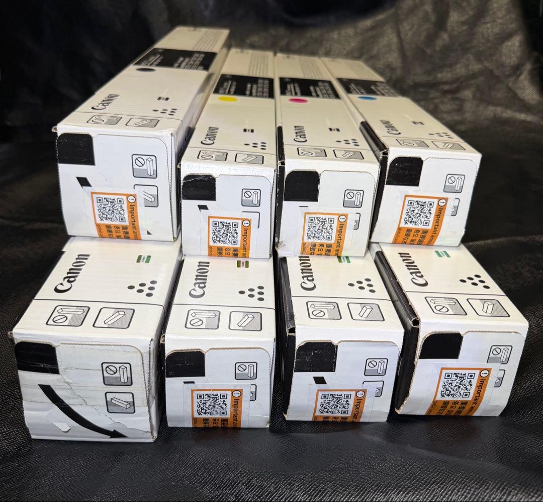 〓未使用品・送料込み〓Canon トナー NPG-71 CMYK2セット8本価格