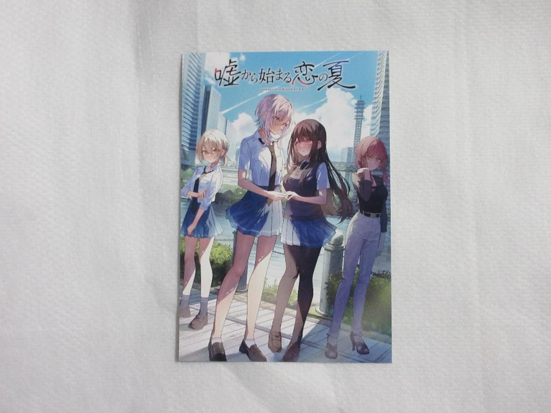 新品】直筆サイン入り 嘘から始まる恋の夏 PCゲーム - メルカリ