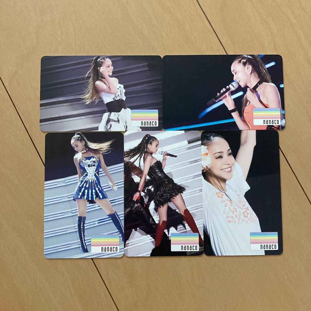 即購入ok!!】安室奈美恵 nanacoカード 5種コンプリートセット - メルカリ