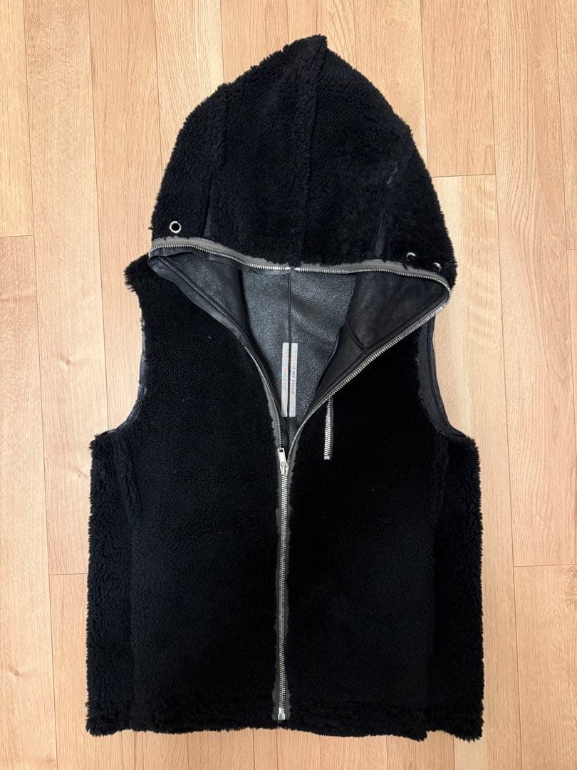 F/W 22 Rick Owens LAMB gimp vest