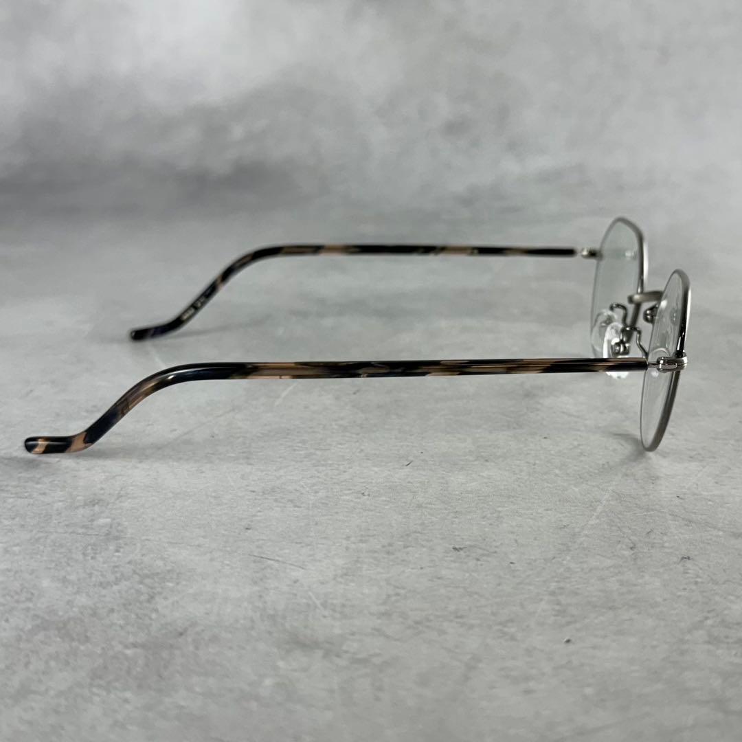 希少☆金子眼鏡 井戸多美男作 手造 メガネ T468 ATS メンズ ケース付属