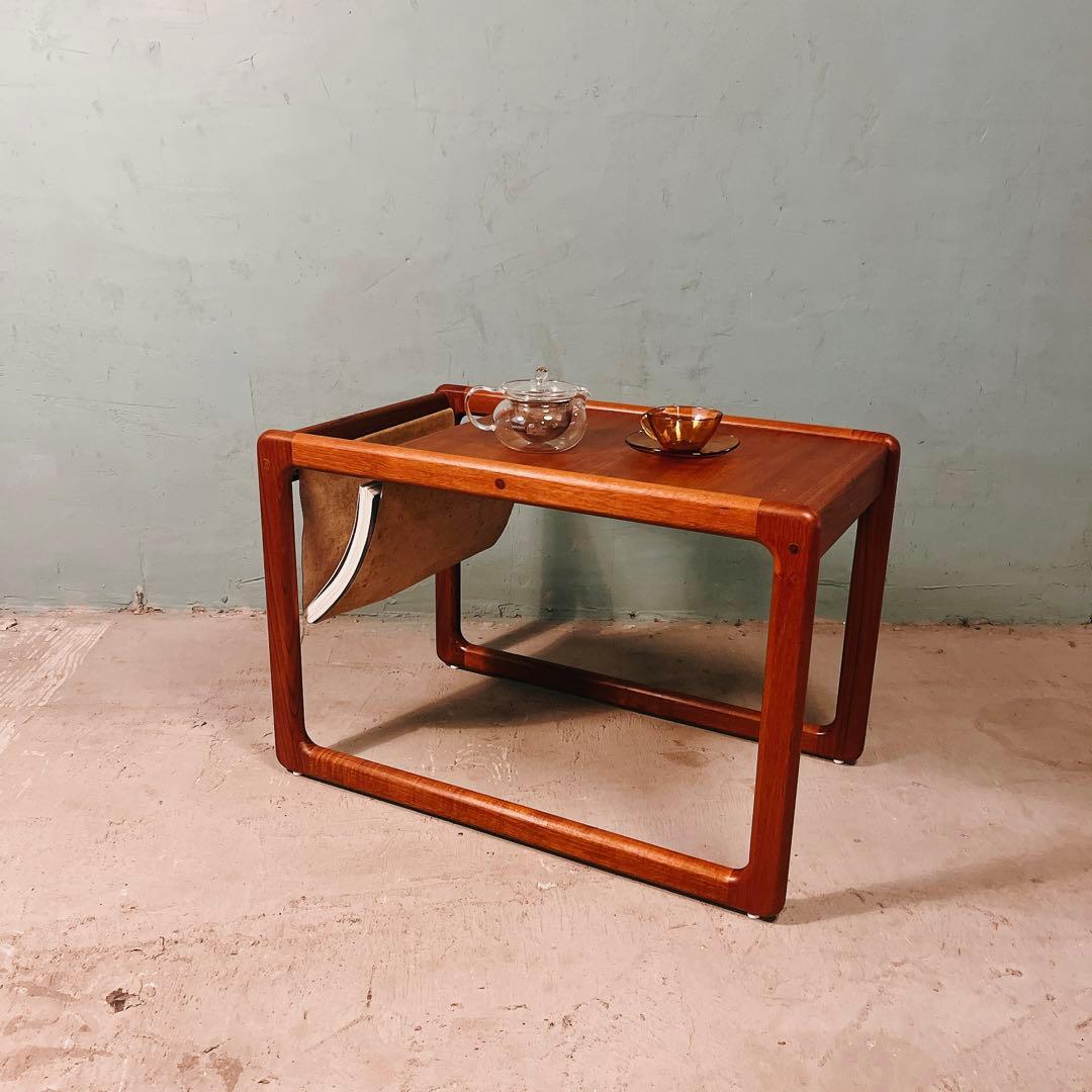 カイクリスチャンセン チーク材 サイドテーブル 北欧家具 北欧