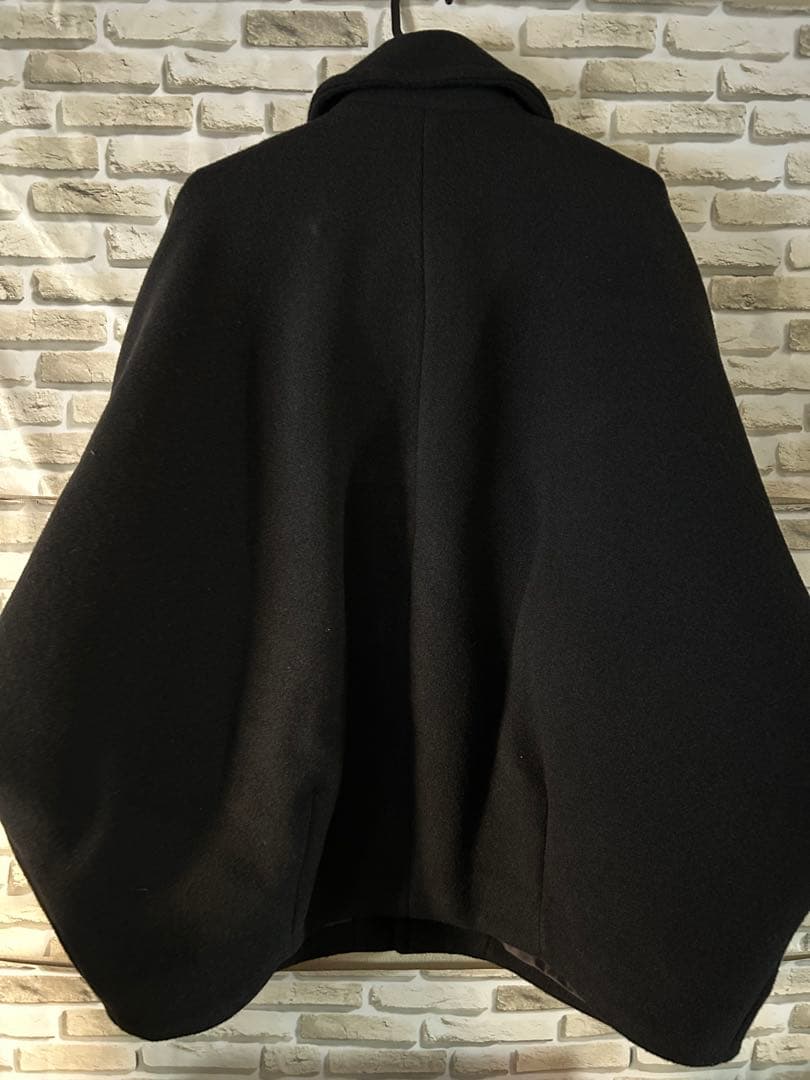 最終価格！niko and … ライトモッサドルマンジャケットコート ブラック