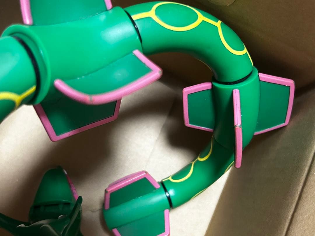 ポケモンAG ビッグサウンドフィギュア レックウザ TOMY 初期 絶版 美品