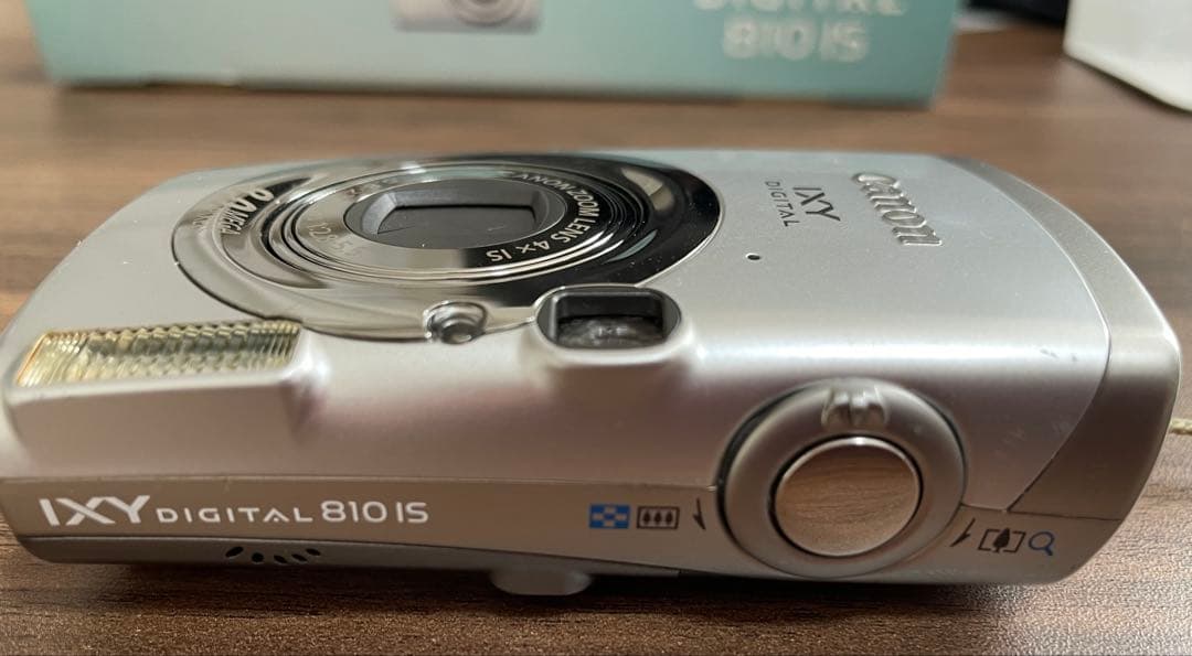 ⭐︎Canon IXY DIGITAL 810 IS シルバー 純正ソフトケース付 - メルカリ