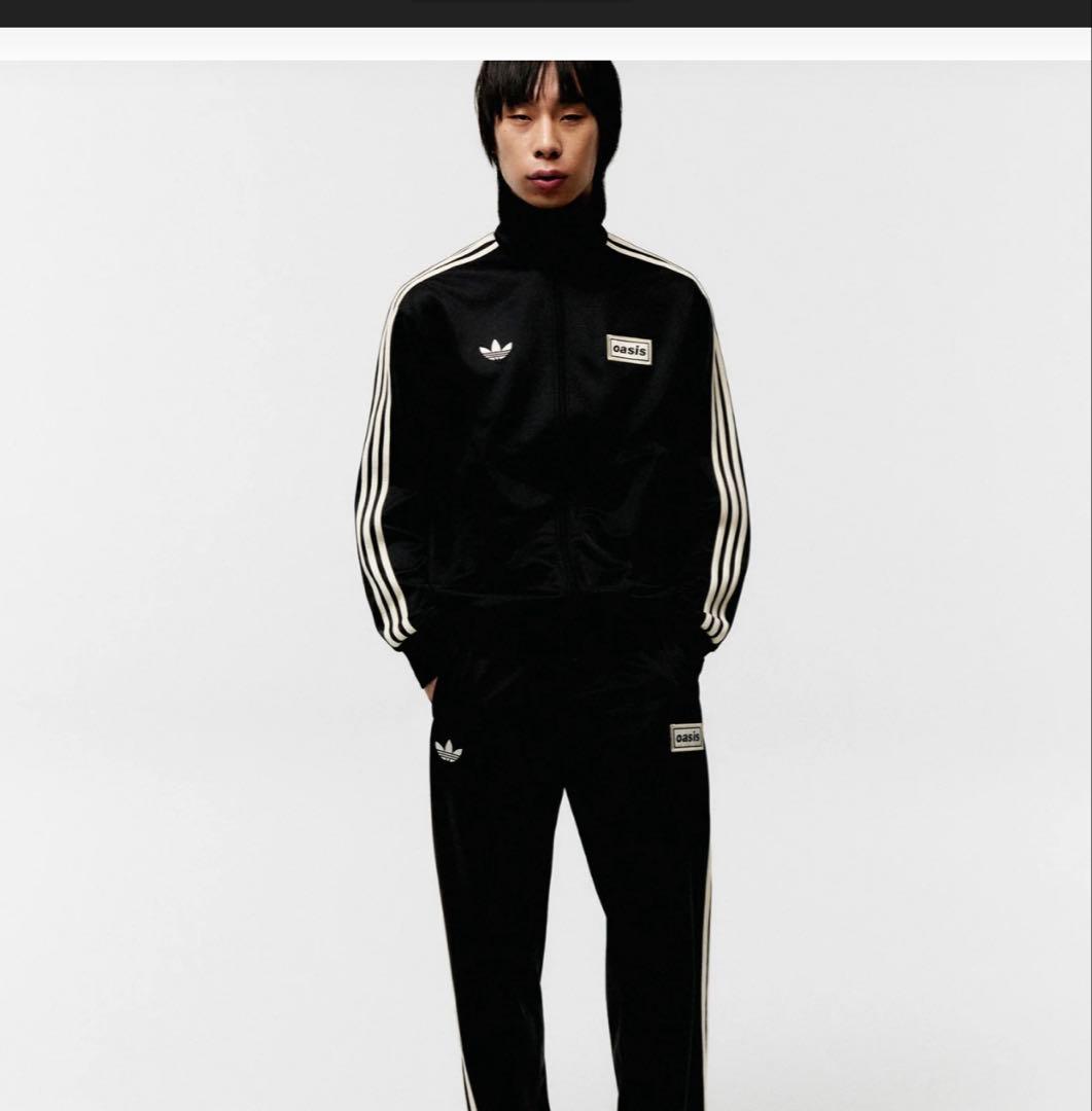 新品正規品】adidas oasis トラックジャケット ブラック Lサイズ