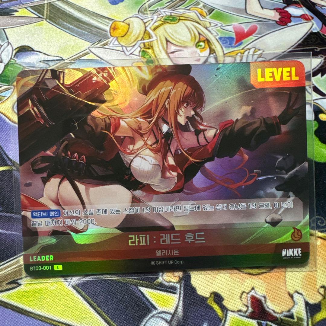 ラピ:レッドフード リーダーカード nivel arena nikke - メルカリ