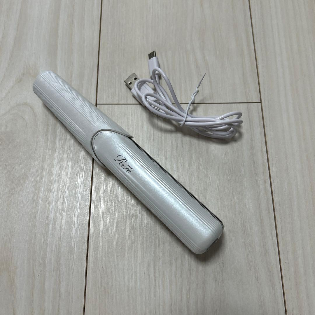 Refaストレートヘアアイロン USB充電付