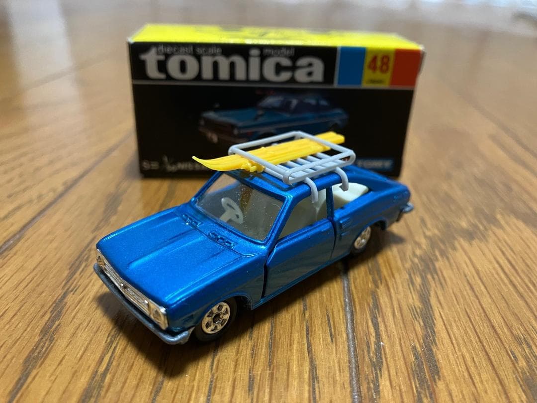 トミカ黒箱48 ニッサン サニースキーキャリア 当時物 デッドストック